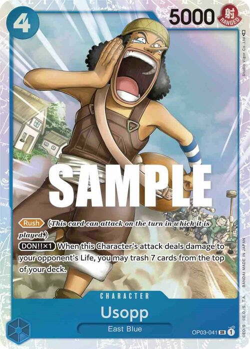 Usopp Card Front