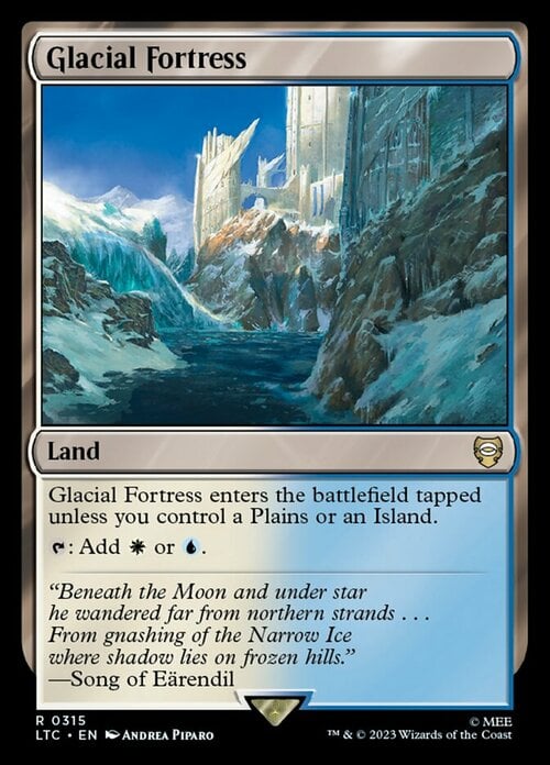 Glacial Fortress Card Front