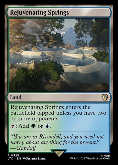 Rejuvenating Springs Card Front