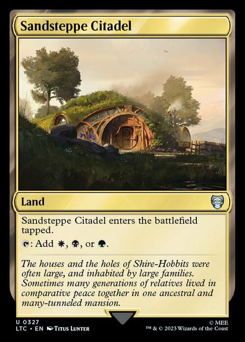 Sandsteppe Citadel Card Front