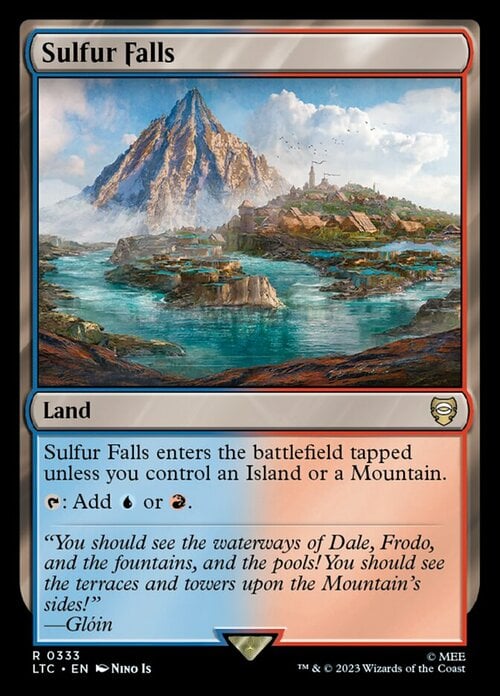 Sulfur Falls Card Front
