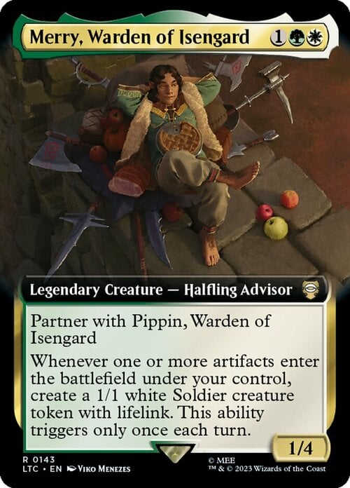 Merry, Warden of Isengard Card Front