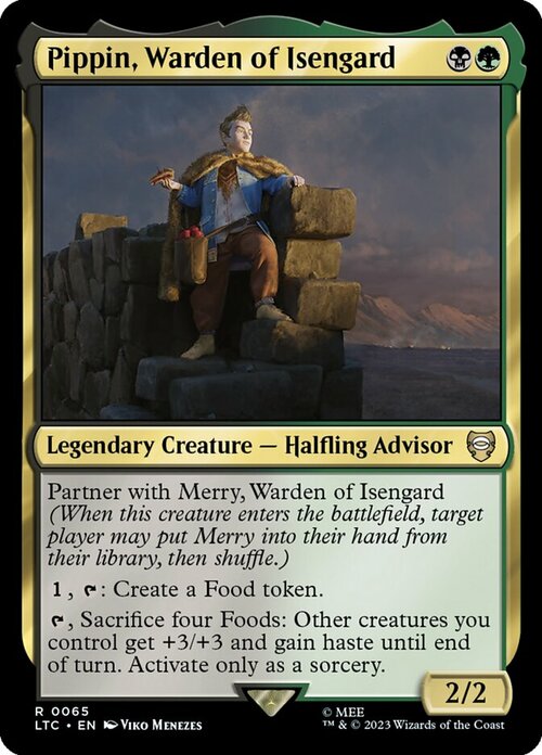 Pippin, Warden of Isengard Card Front