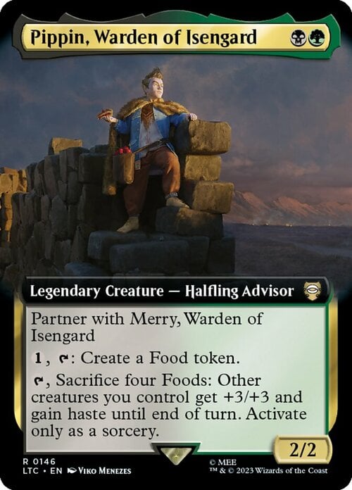 Pippin, Warden of Isengard Card Front