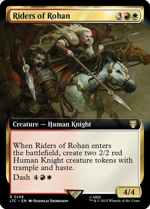 Cavalieri di Rohan Card Front