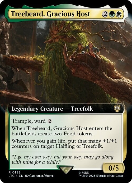 Treebeard, Gracious Host Card Front