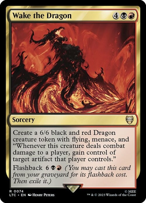 Wake the Dragon Card Front