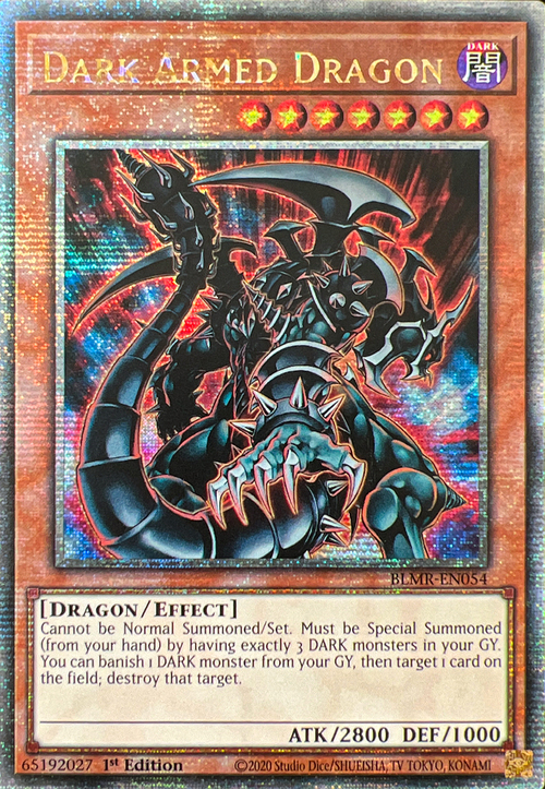 Drago Armato Oscuro Card Front
