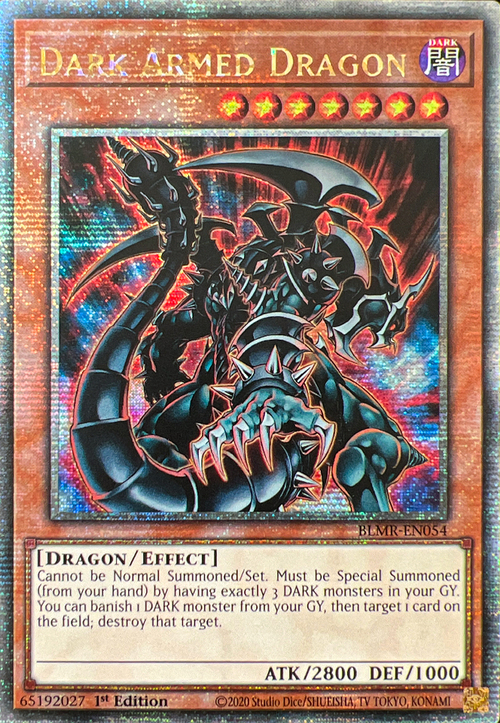 Dark Armed Dragon Card Front