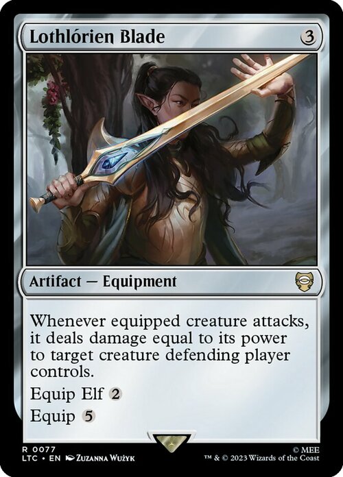 Lothlórien Blade Card Front