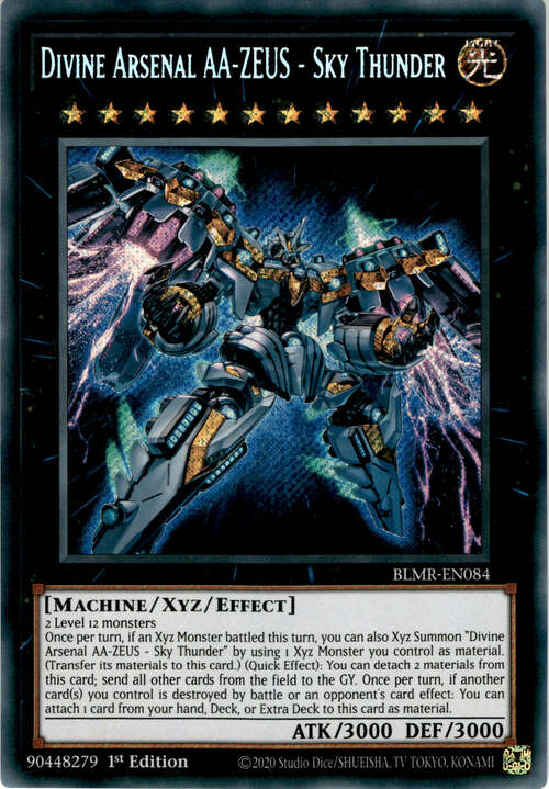 Divine Arsenal AA-ZEUS - Sky Thunder Card Front