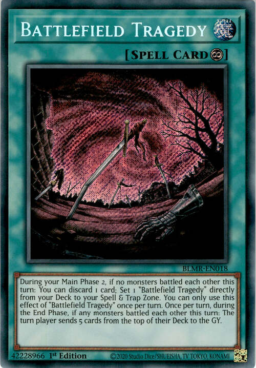 Battlefield Tragedy Card Front