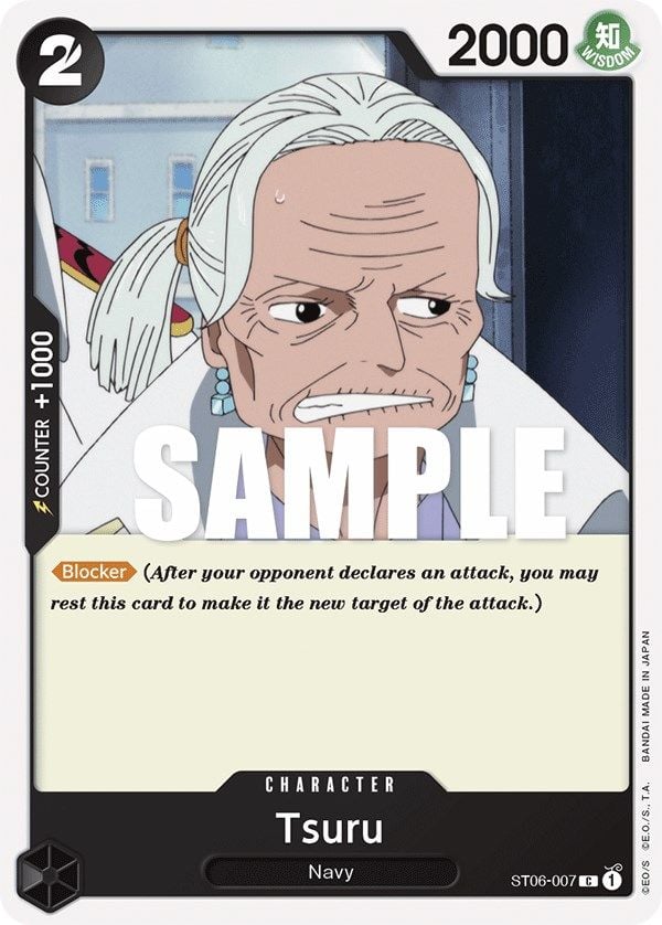 Tsuru ST06 Starter Deck Absolute Justice One Piece CardTrader