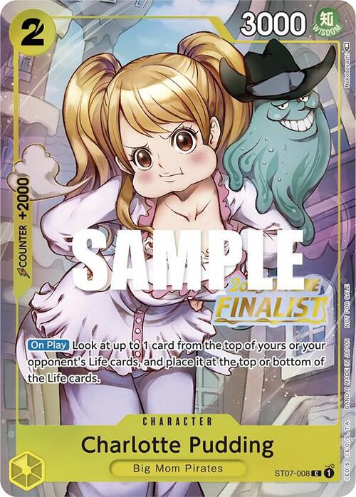 Charlotte Pudding Card Front