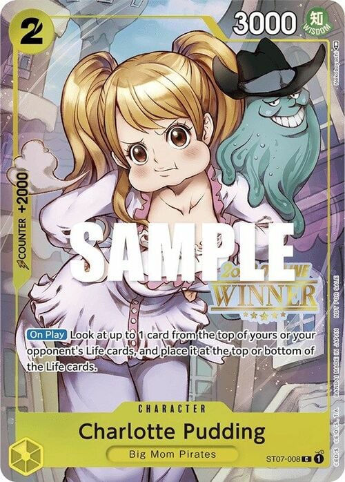 Charlotte Pudding Card Front
