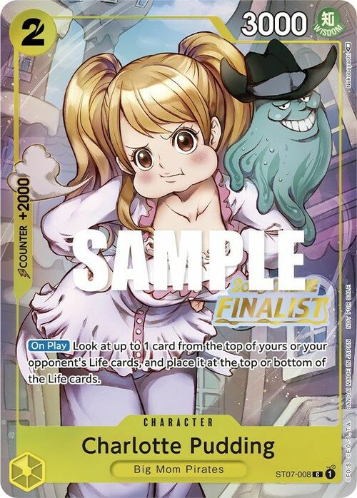 Charlotte Pudding Card Front