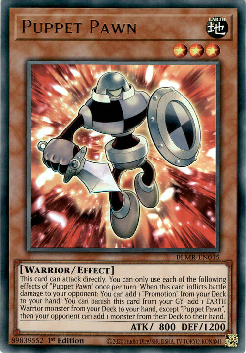 Puppet Pawn Card Front