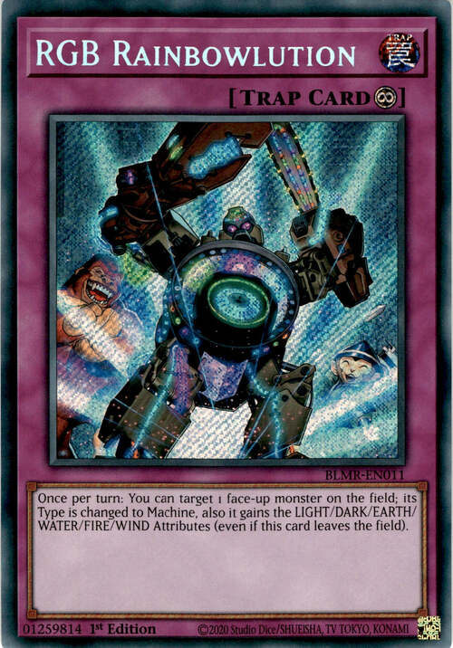 RGB Rainbowlution Card Front