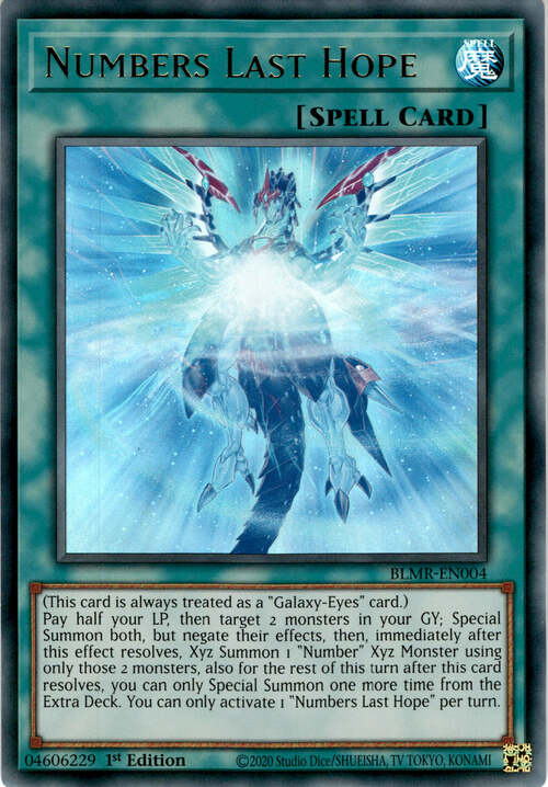Numbers Last Hope Card Front