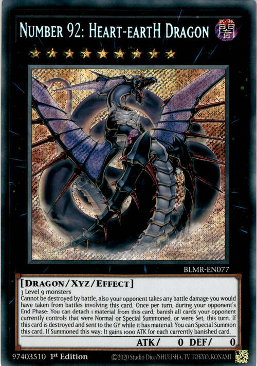 Number 92: Heart-eartH Dragon Card Front
