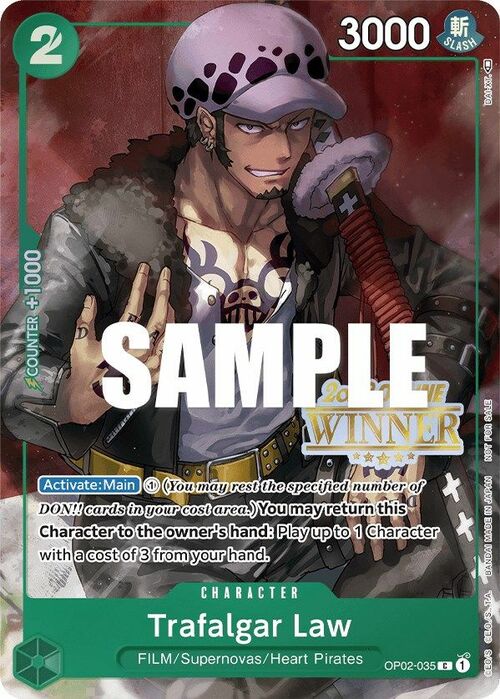 Trafalgar Law Card Front