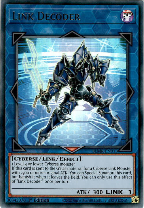 Link Decoder Card Front