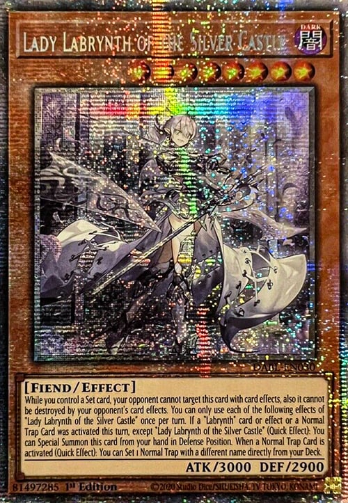 Lady Labrynth of the Silver Castle Card Front