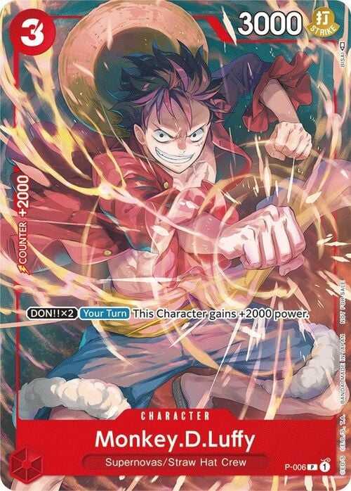 Monkey.D.Luffy Card Front