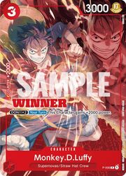 Monkey.D.Luffy · Winner Pack Vol. 1 P-006w