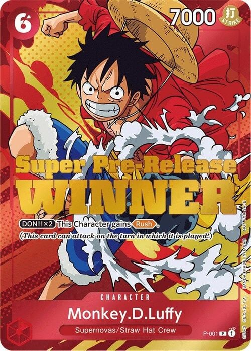 Monkey.D.Luffy Card Front