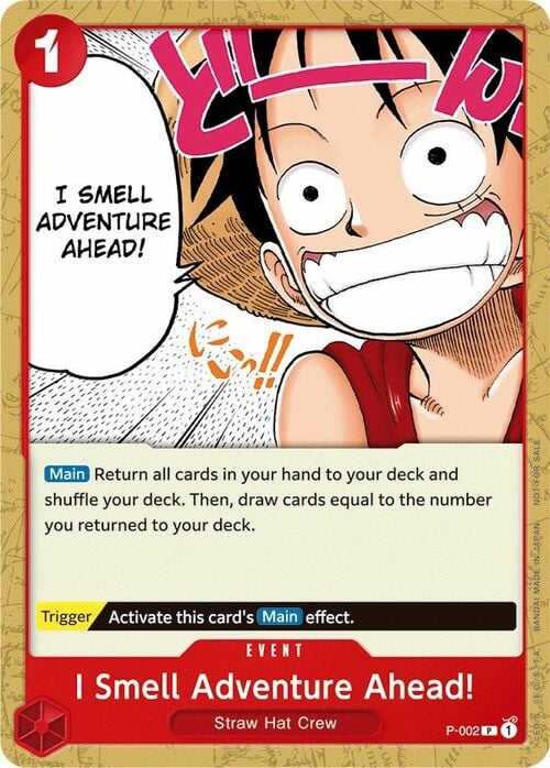 I Smell Adventure Ahead! Card Front