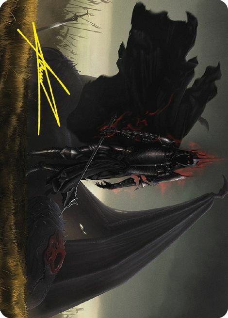 Art Series: Witch-king of Angmar Card Front