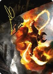 Art Series: The Balrog, Flame of Udûn