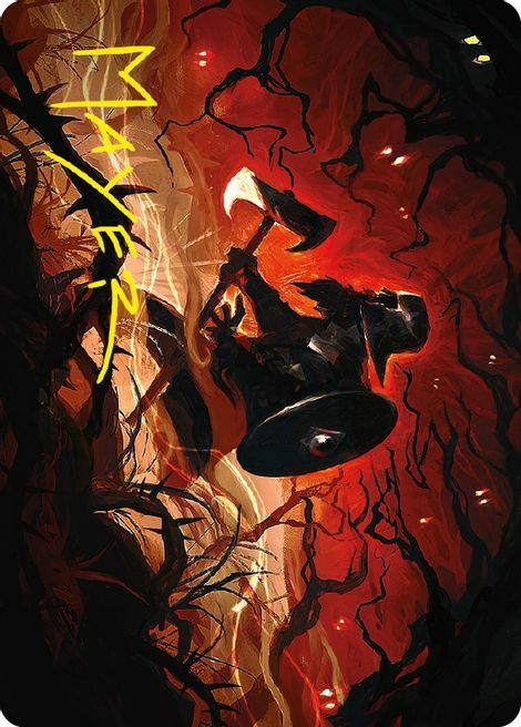 Art Series: Gimli, Counter of Kills Card Front