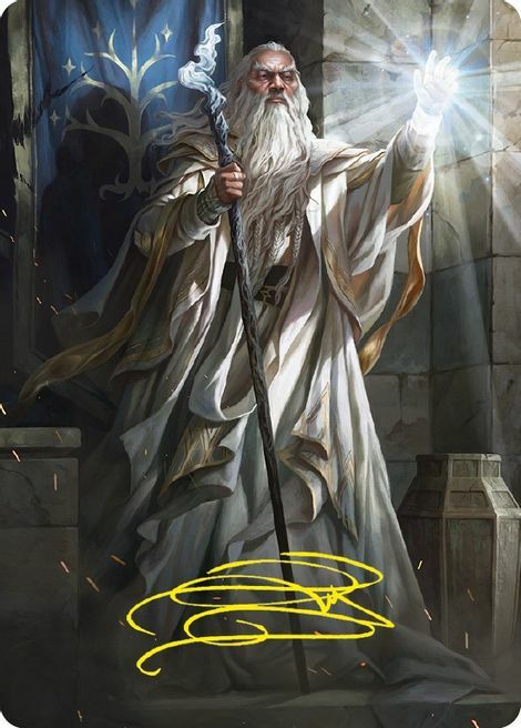 Art Series: Gandalf the White Card Front