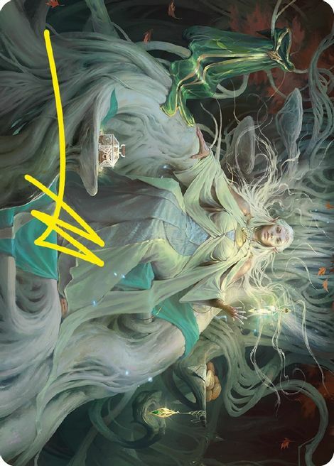 Art Series: Galadriel, Gift-Giver Card Front