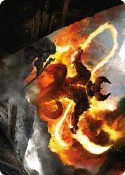 Art Series: The Balrog, Flame of Udûn