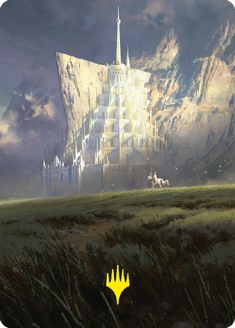 Art Series: Minas Tirith Card Front