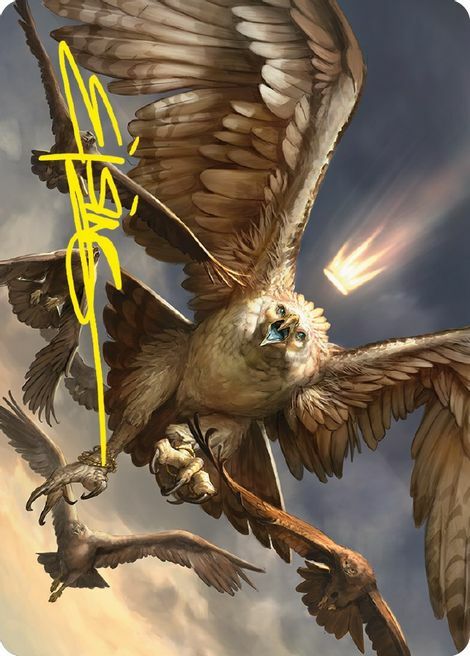 Art Series: Gwaihir, Greatest of the Eagles Card Front