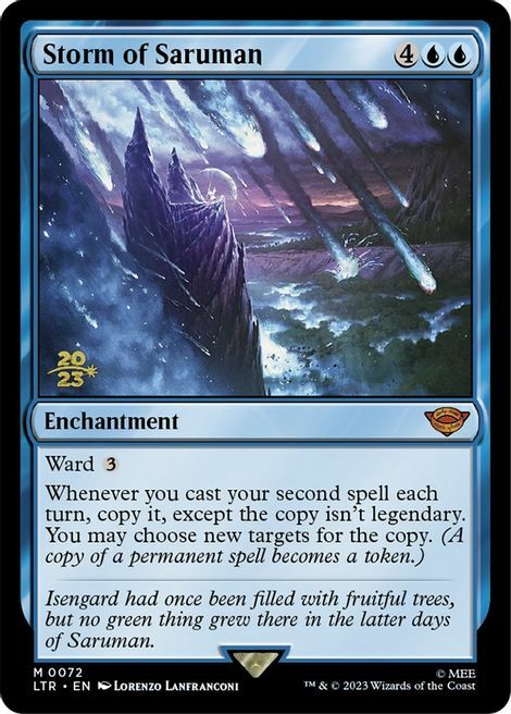 Storm of Saruman Card Front
