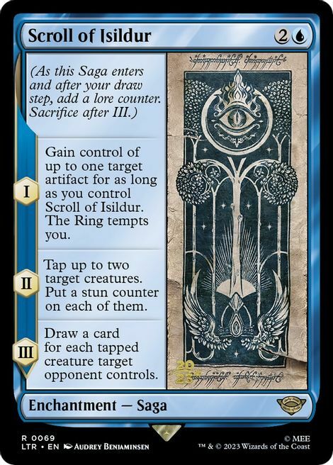 Pergamena di Isildur Card Front
