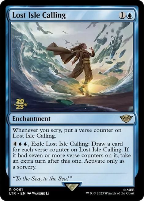 Lost Isle Calling Card Front