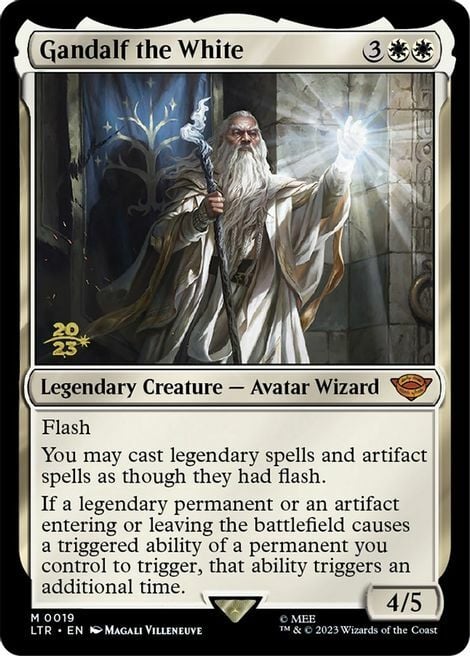 Gandalf il Bianco Card Front