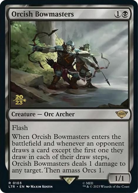 Orchi Maestri Arcieri Card Front