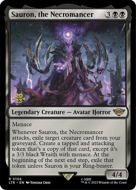 Sauron, il Necromante Card Front