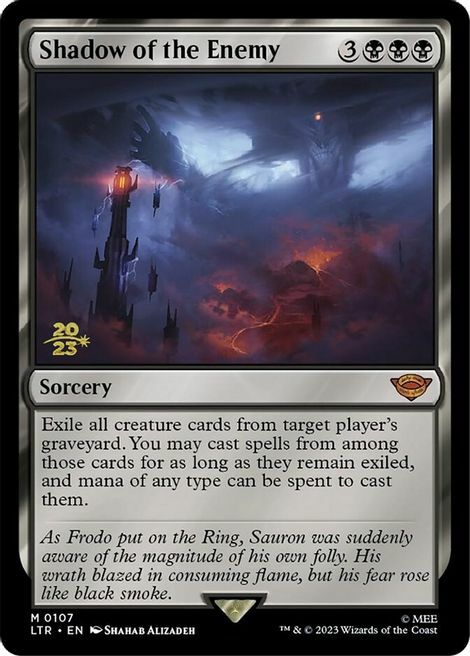 Shadow of the Enemy Card Front