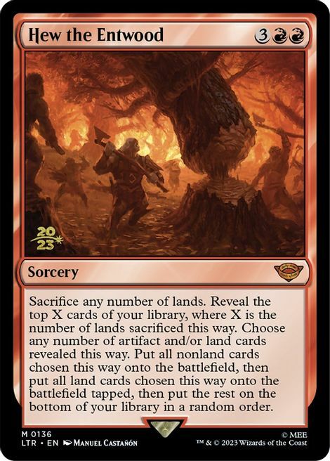 Hew the Entwood Card Front