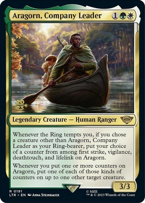 Aragorn, Company Leader Card Front