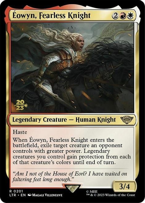 Éowyn, Fearless Knight Card Front