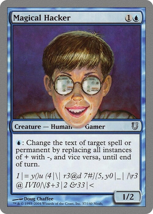Magical Hacker Card Front